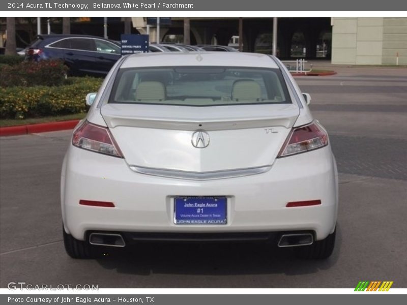 Bellanova White Pearl / Parchment 2014 Acura TL Technology