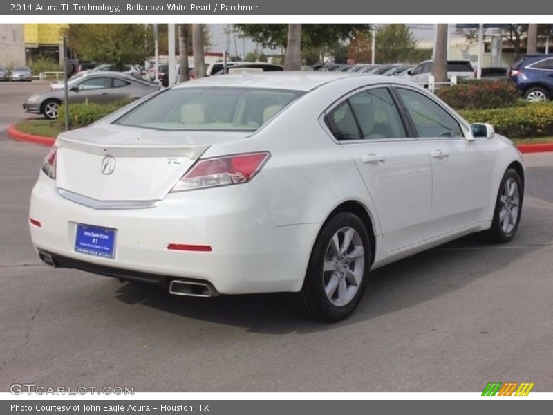 Bellanova White Pearl / Parchment 2014 Acura TL Technology