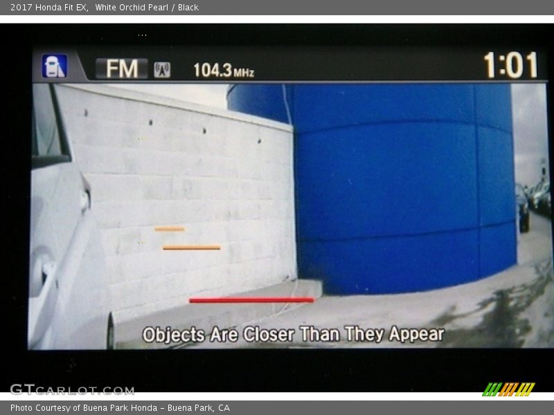 White Orchid Pearl / Black 2017 Honda Fit EX