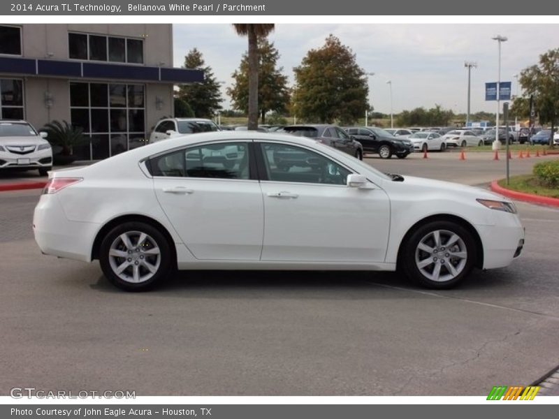 Bellanova White Pearl / Parchment 2014 Acura TL Technology