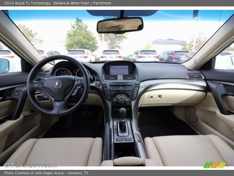 Bellanova White Pearl / Parchment 2014 Acura TL Technology