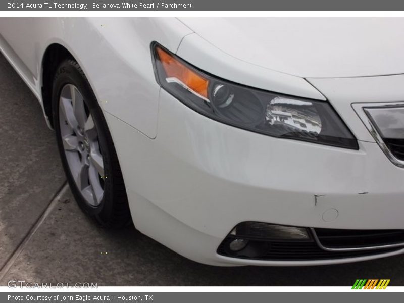 Bellanova White Pearl / Parchment 2014 Acura TL Technology