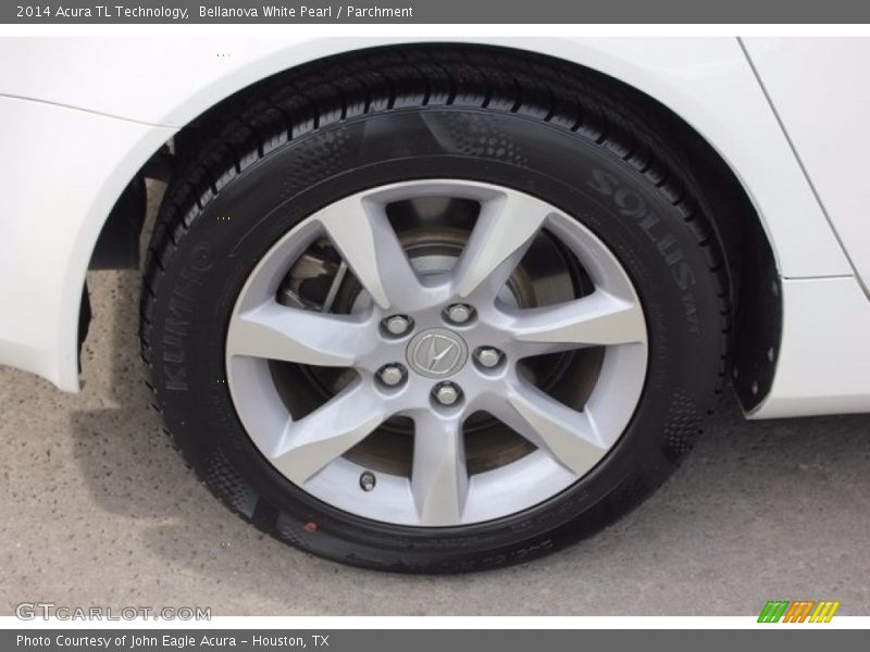 Bellanova White Pearl / Parchment 2014 Acura TL Technology