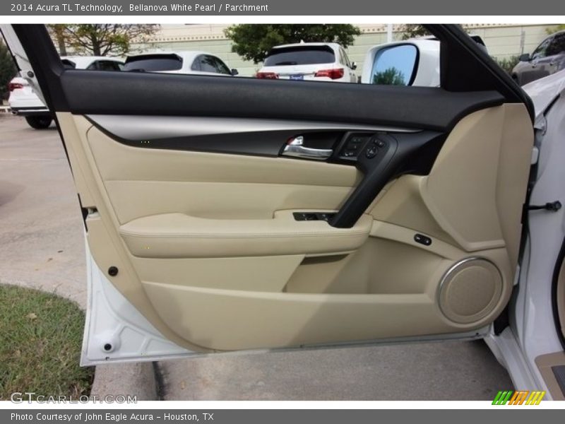 Bellanova White Pearl / Parchment 2014 Acura TL Technology