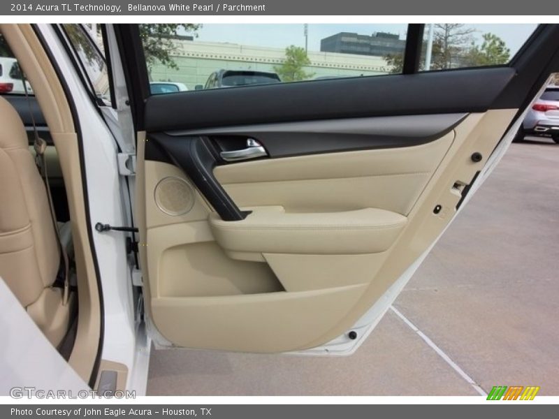 Bellanova White Pearl / Parchment 2014 Acura TL Technology