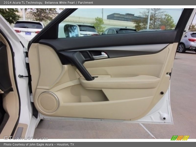 Bellanova White Pearl / Parchment 2014 Acura TL Technology