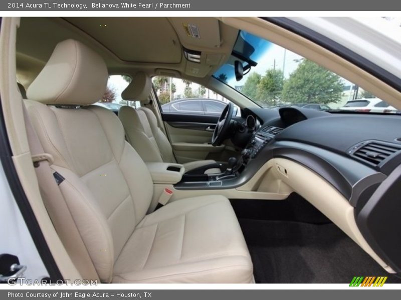 Bellanova White Pearl / Parchment 2014 Acura TL Technology