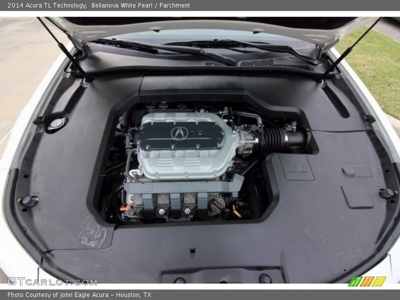 Bellanova White Pearl / Parchment 2014 Acura TL Technology