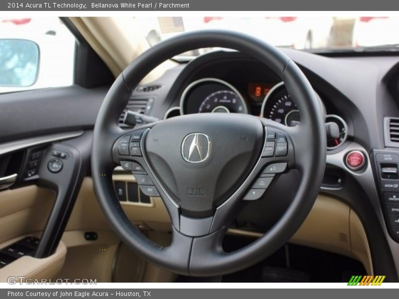 Bellanova White Pearl / Parchment 2014 Acura TL Technology