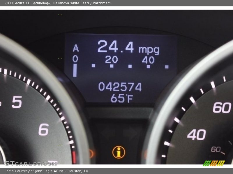 Bellanova White Pearl / Parchment 2014 Acura TL Technology