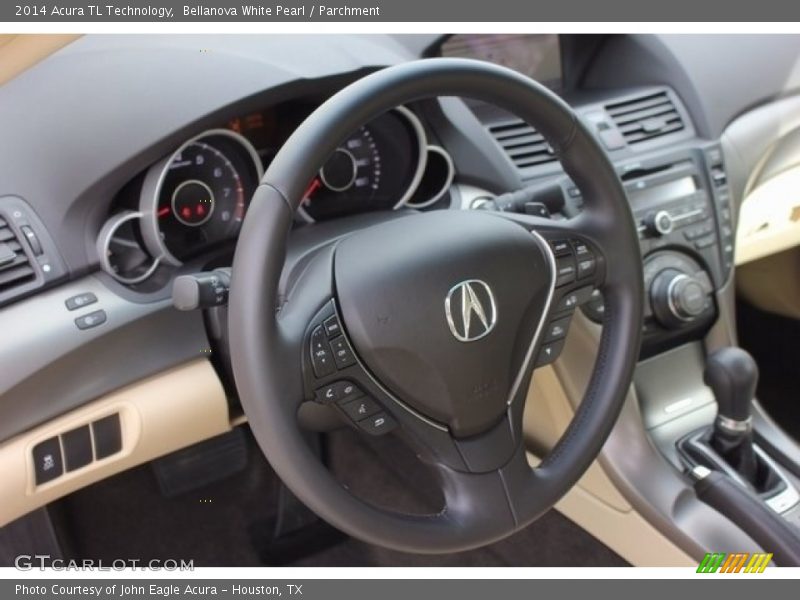 Bellanova White Pearl / Parchment 2014 Acura TL Technology
