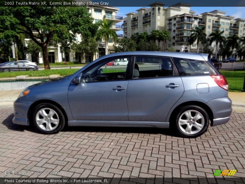 Cosmic Blue Metallic / Stone Gray 2003 Toyota Matrix XR