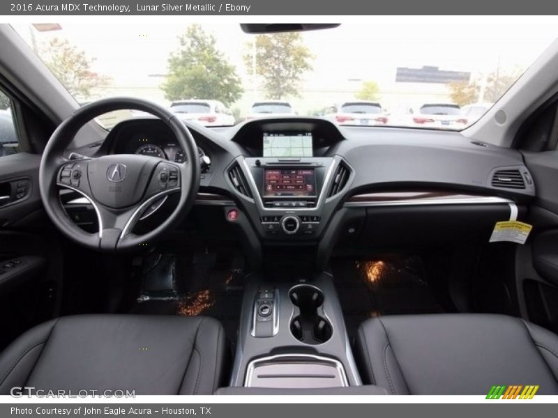 Lunar Silver Metallic / Ebony 2016 Acura MDX Technology