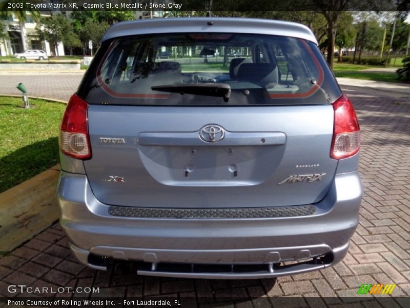 Cosmic Blue Metallic / Stone Gray 2003 Toyota Matrix XR