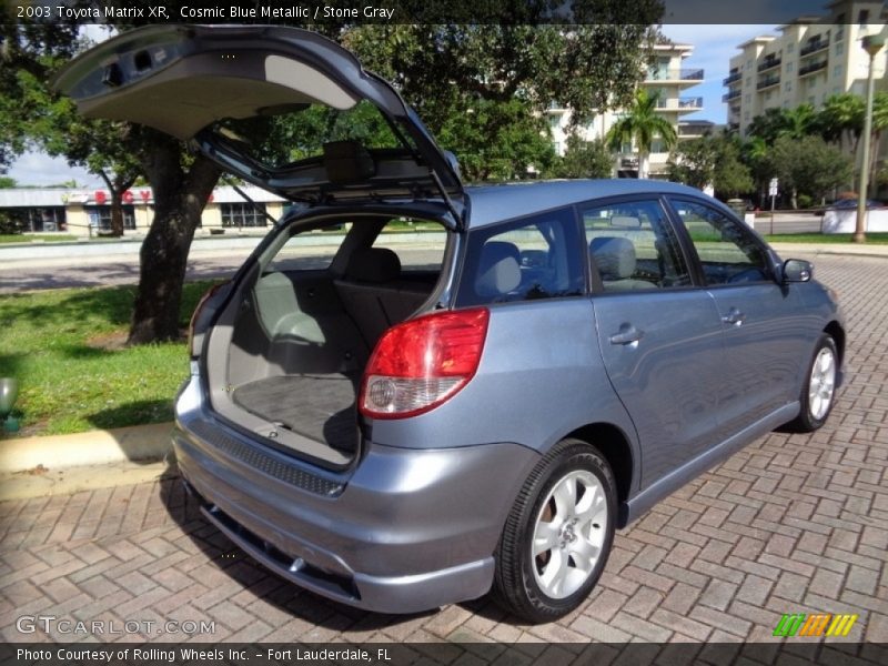 Cosmic Blue Metallic / Stone Gray 2003 Toyota Matrix XR