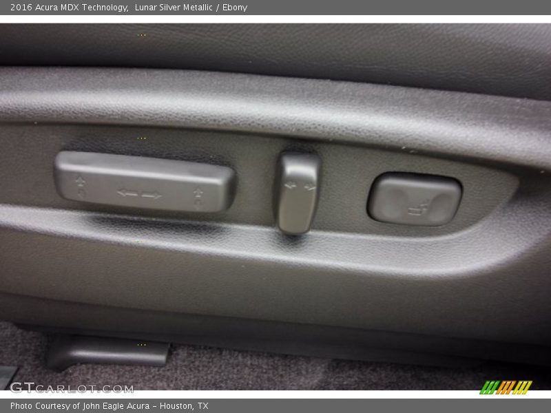 Lunar Silver Metallic / Ebony 2016 Acura MDX Technology
