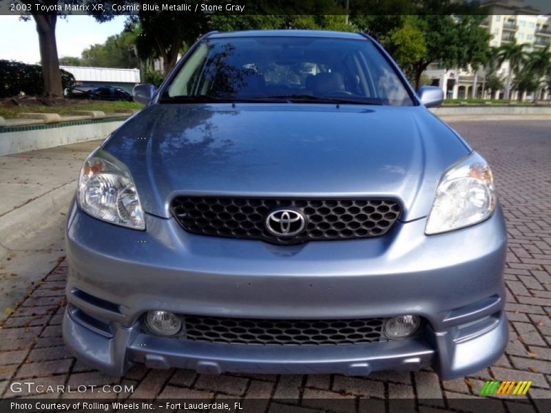 Cosmic Blue Metallic / Stone Gray 2003 Toyota Matrix XR