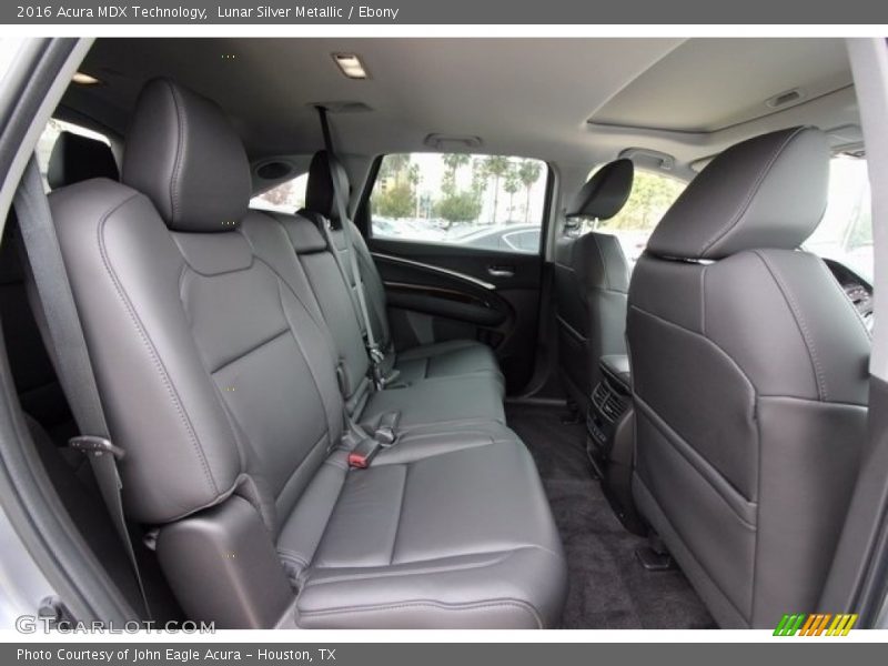 Lunar Silver Metallic / Ebony 2016 Acura MDX Technology