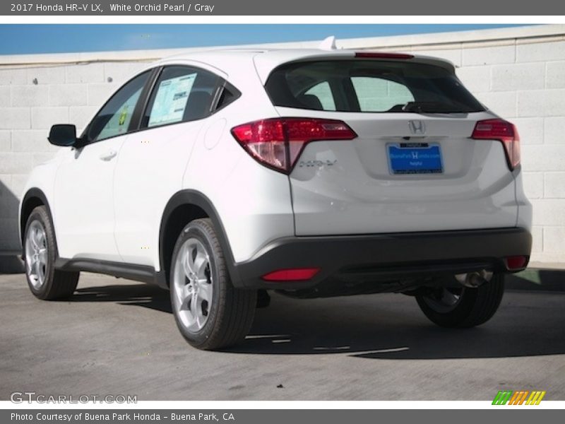White Orchid Pearl / Gray 2017 Honda HR-V LX