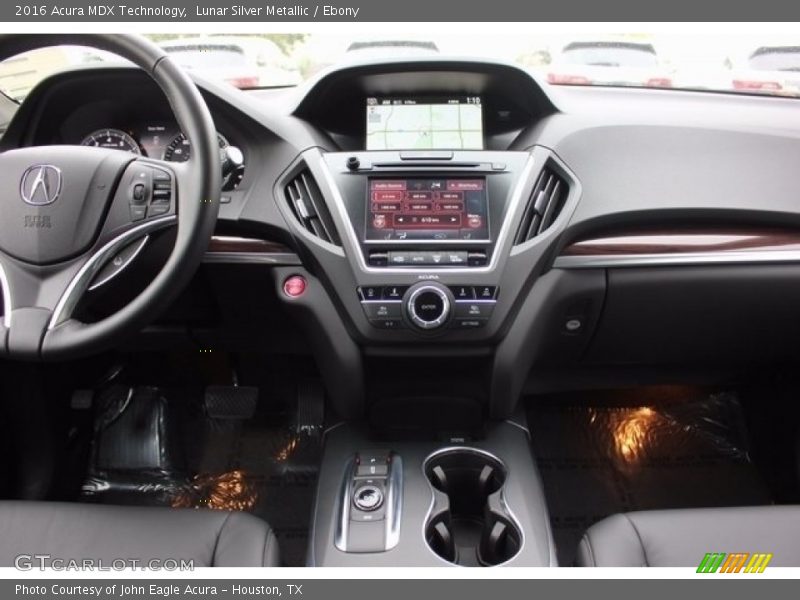 Lunar Silver Metallic / Ebony 2016 Acura MDX Technology