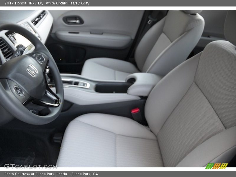  2017 HR-V LX Gray Interior