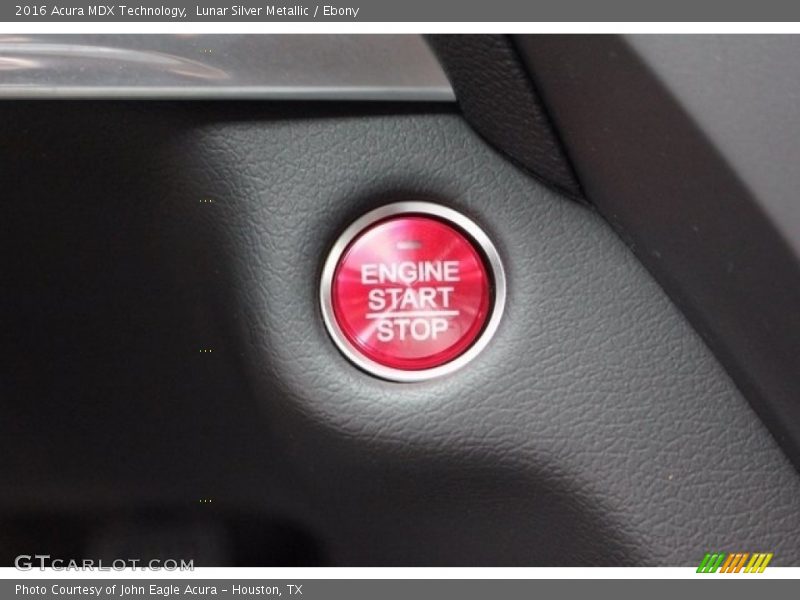 Lunar Silver Metallic / Ebony 2016 Acura MDX Technology