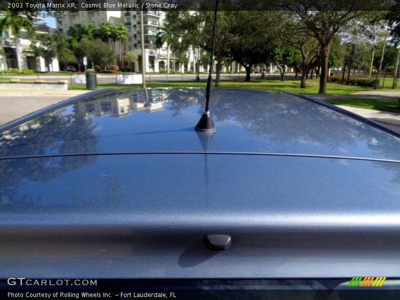 Cosmic Blue Metallic / Stone Gray 2003 Toyota Matrix XR