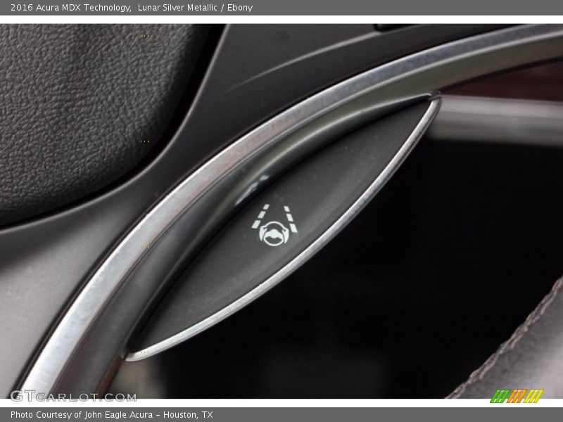 Lunar Silver Metallic / Ebony 2016 Acura MDX Technology