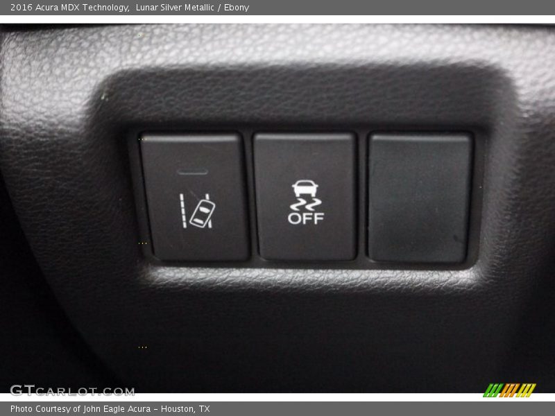Lunar Silver Metallic / Ebony 2016 Acura MDX Technology