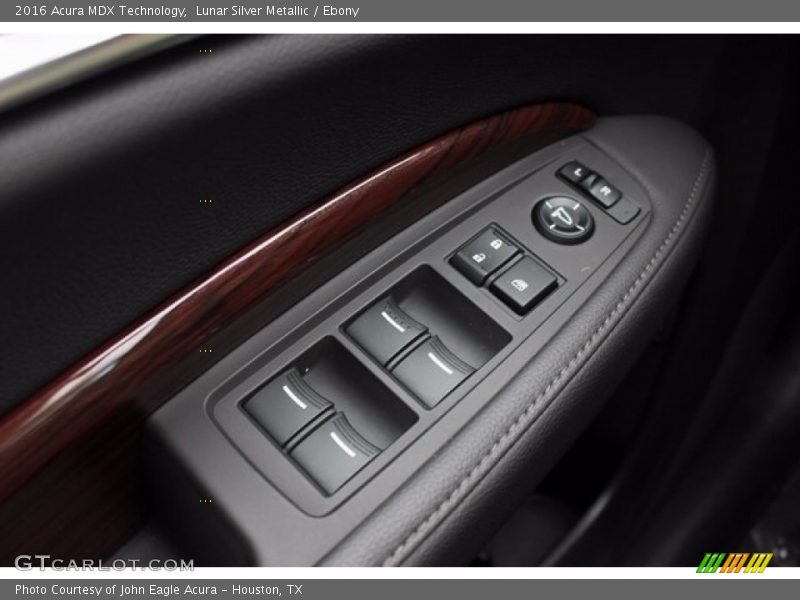 Lunar Silver Metallic / Ebony 2016 Acura MDX Technology