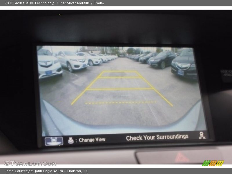 Lunar Silver Metallic / Ebony 2016 Acura MDX Technology