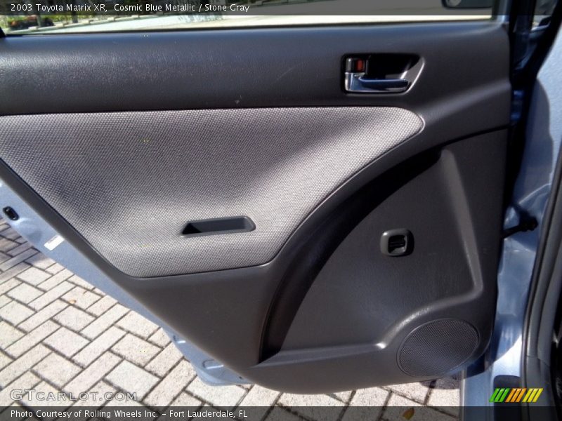 Cosmic Blue Metallic / Stone Gray 2003 Toyota Matrix XR