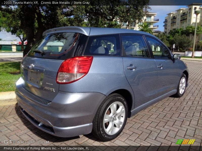 Cosmic Blue Metallic / Stone Gray 2003 Toyota Matrix XR
