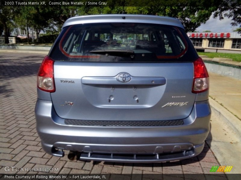 Cosmic Blue Metallic / Stone Gray 2003 Toyota Matrix XR