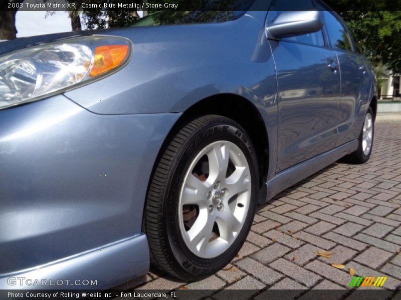 Cosmic Blue Metallic / Stone Gray 2003 Toyota Matrix XR