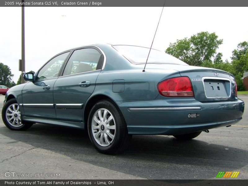 Celadon Green / Beige 2005 Hyundai Sonata GLS V6