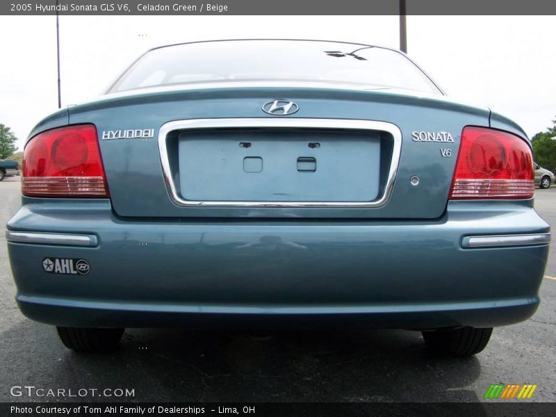 Celadon Green / Beige 2005 Hyundai Sonata GLS V6