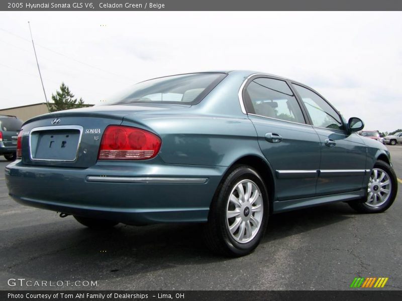 Celadon Green / Beige 2005 Hyundai Sonata GLS V6