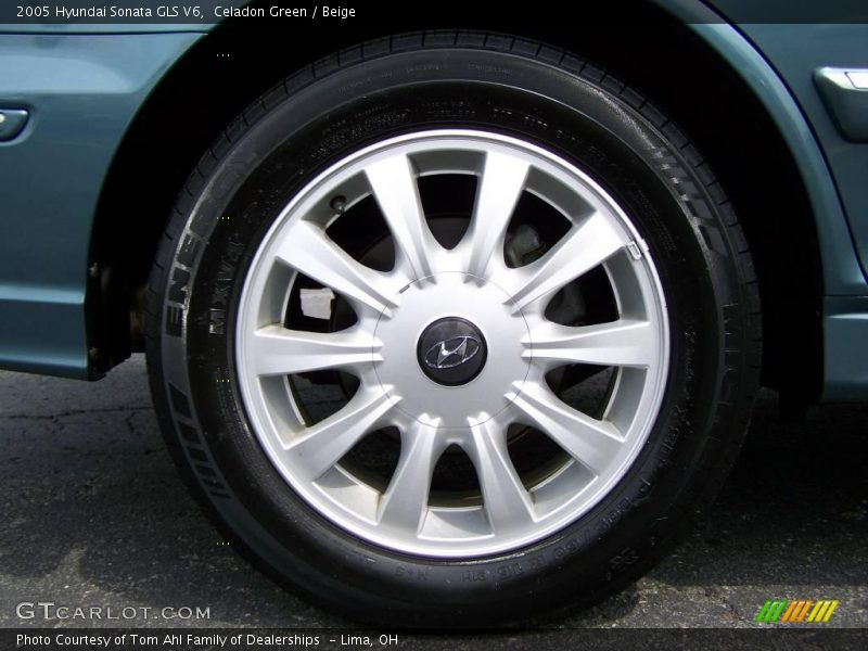 Celadon Green / Beige 2005 Hyundai Sonata GLS V6