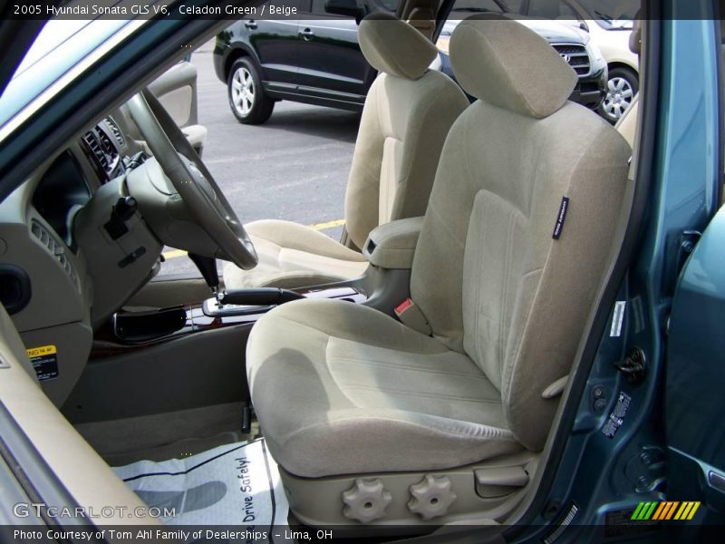 Celadon Green / Beige 2005 Hyundai Sonata GLS V6