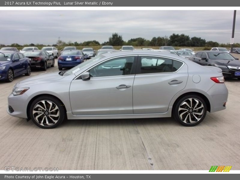 Lunar Silver Metallic / Ebony 2017 Acura ILX Technology Plus