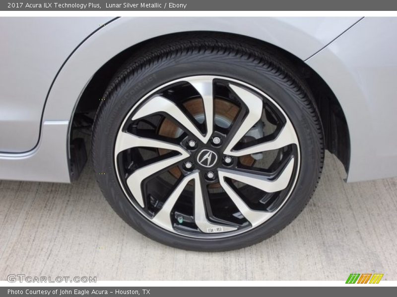 Lunar Silver Metallic / Ebony 2017 Acura ILX Technology Plus