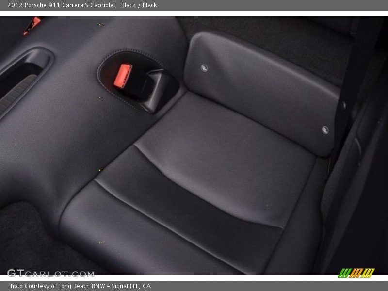 Black / Black 2012 Porsche 911 Carrera S Cabriolet