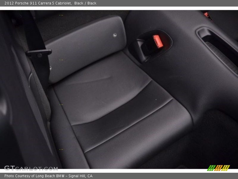 Black / Black 2012 Porsche 911 Carrera S Cabriolet