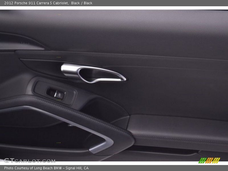 Black / Black 2012 Porsche 911 Carrera S Cabriolet