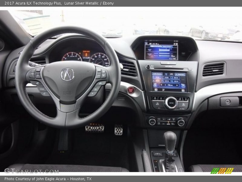 Lunar Silver Metallic / Ebony 2017 Acura ILX Technology Plus