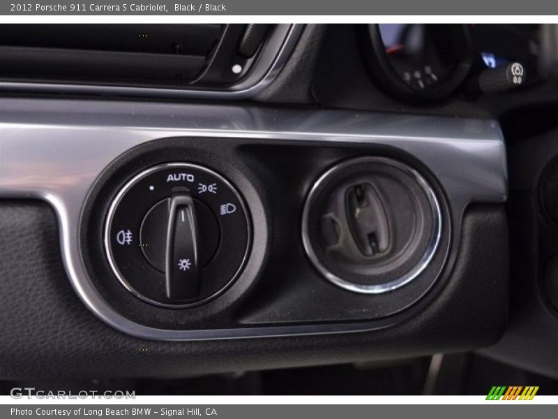 Black / Black 2012 Porsche 911 Carrera S Cabriolet