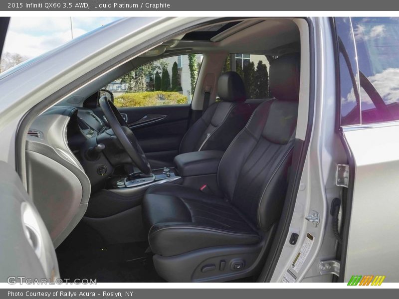 Liquid Platinum / Graphite 2015 Infiniti QX60 3.5 AWD