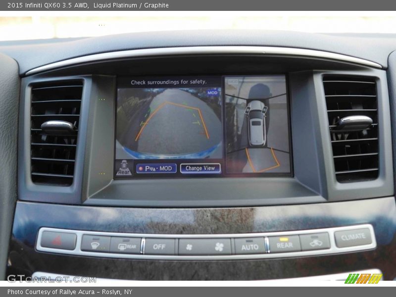 Liquid Platinum / Graphite 2015 Infiniti QX60 3.5 AWD