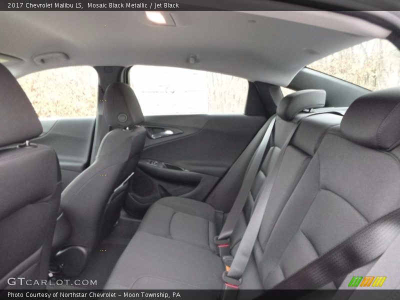 Mosaic Black Metallic / Jet Black 2017 Chevrolet Malibu LS